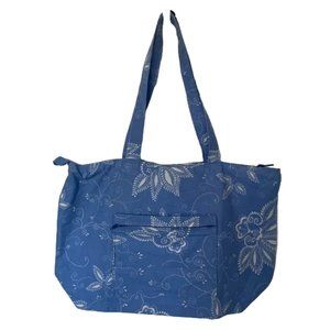 C&C Blue White Floral Bag Purse